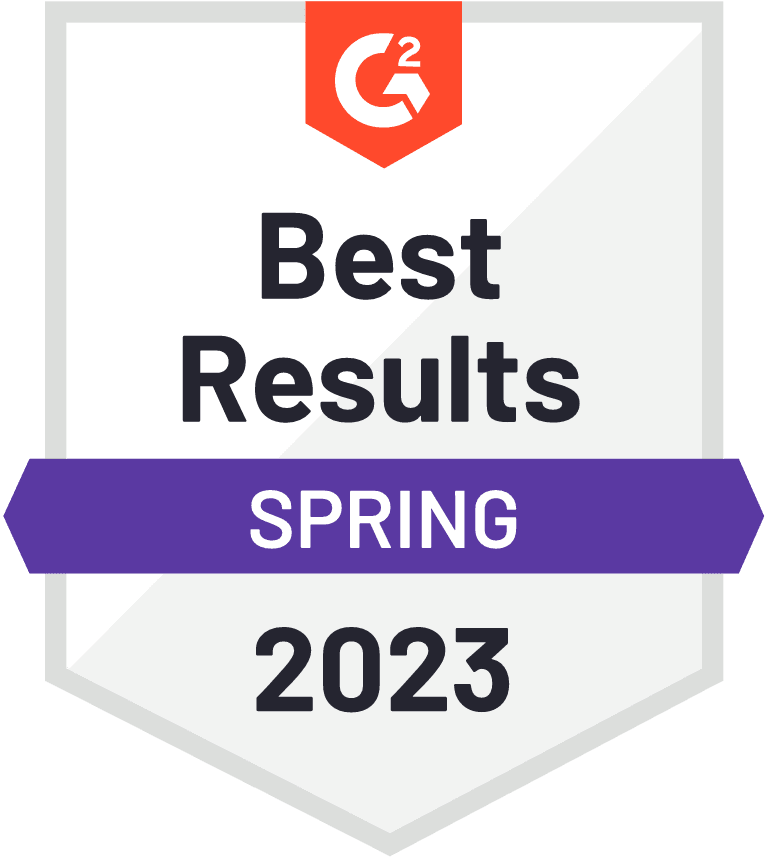 G2 Best Results Spring 2023