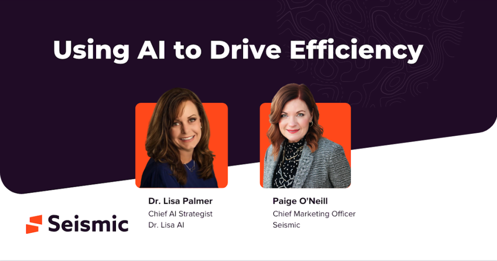 On-Demand webinar: Using AI to drive efficiency