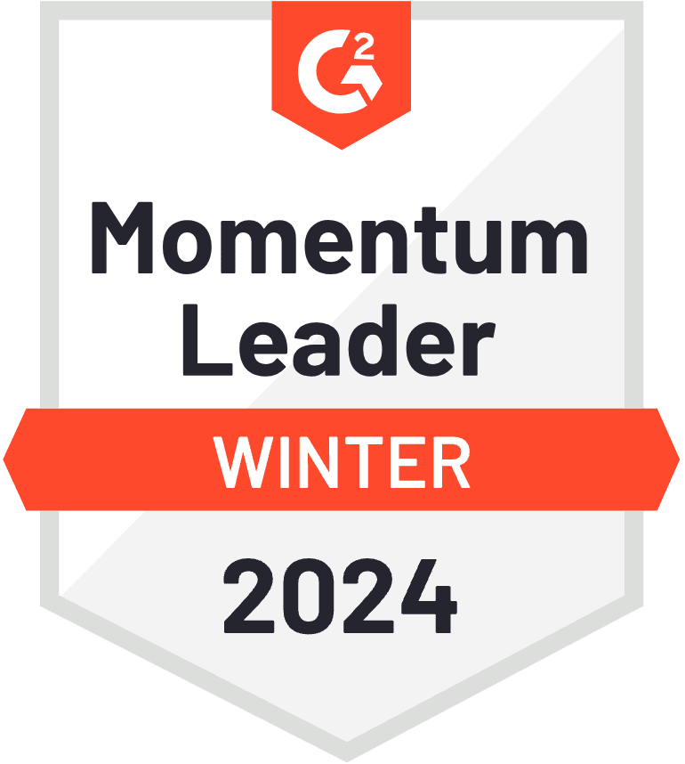 G2 Momentum Leader Winter 2024