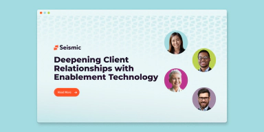 Deepening Client relationships with enablement technology.