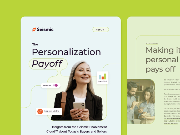 The Personalization Payoff report