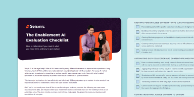 The Enablement AI Evaluation Checklist